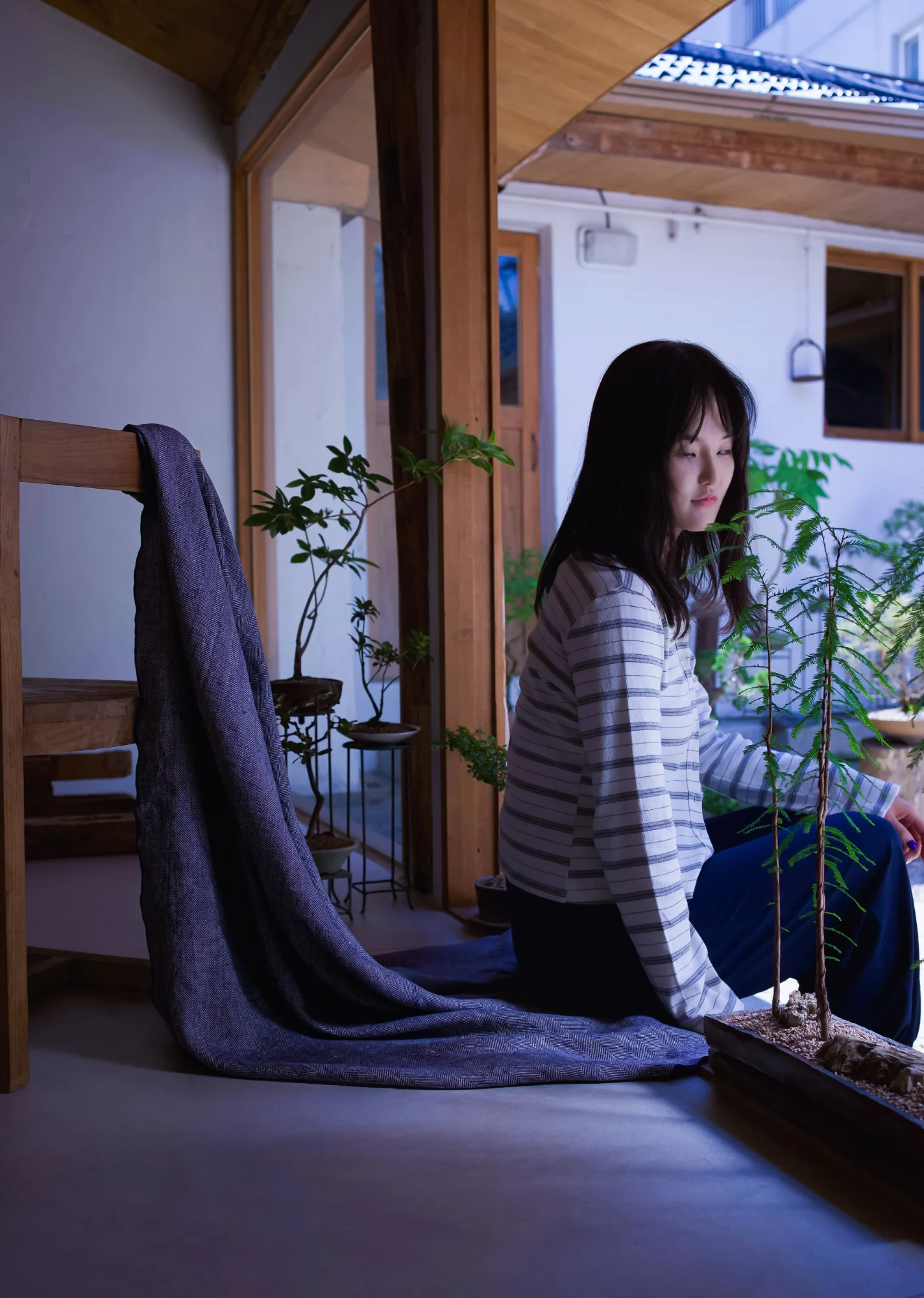 SOOM Meditation Blanket-Harringbone Warm 3