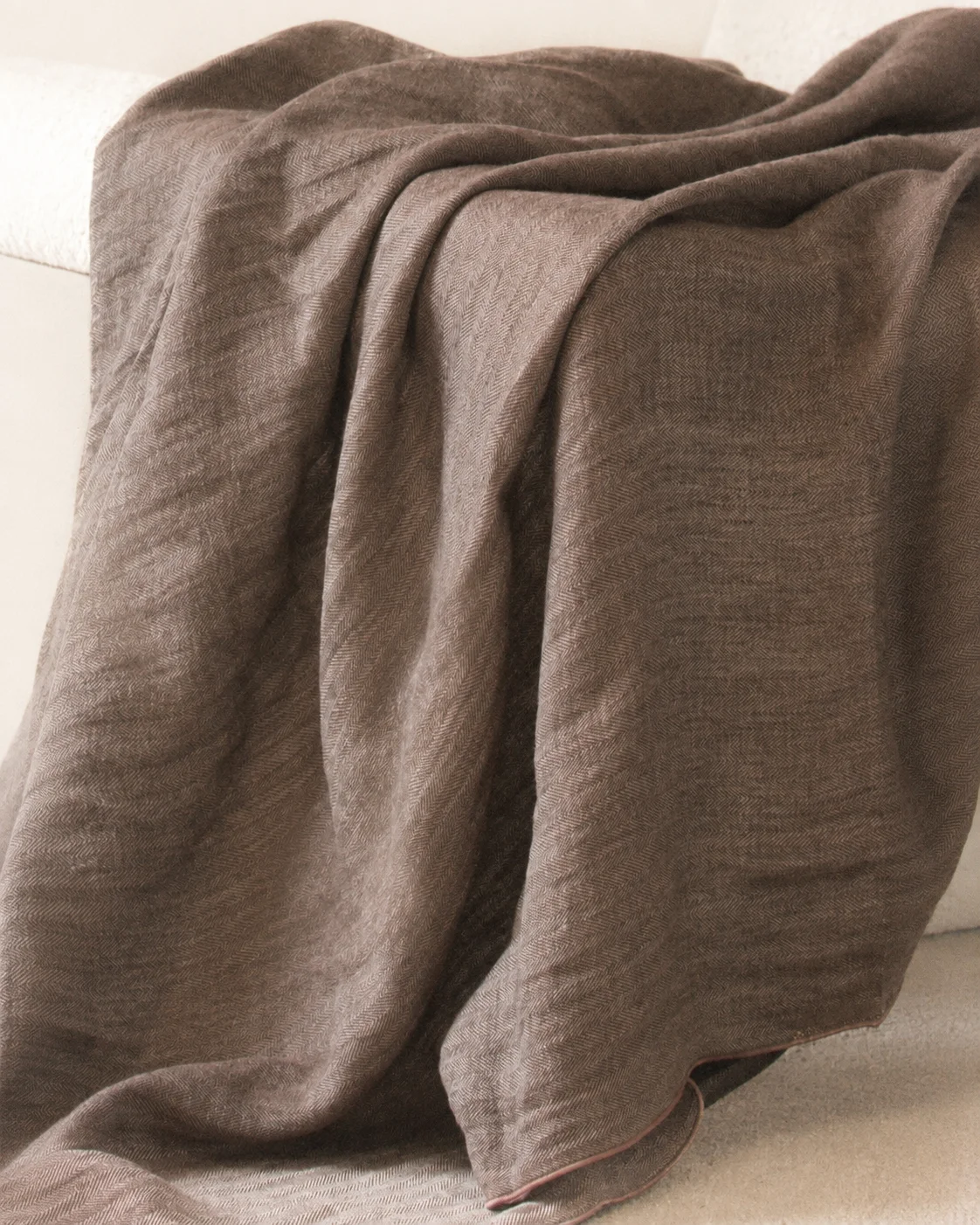 SOOM Meditation Blanket-Harringbone light 12