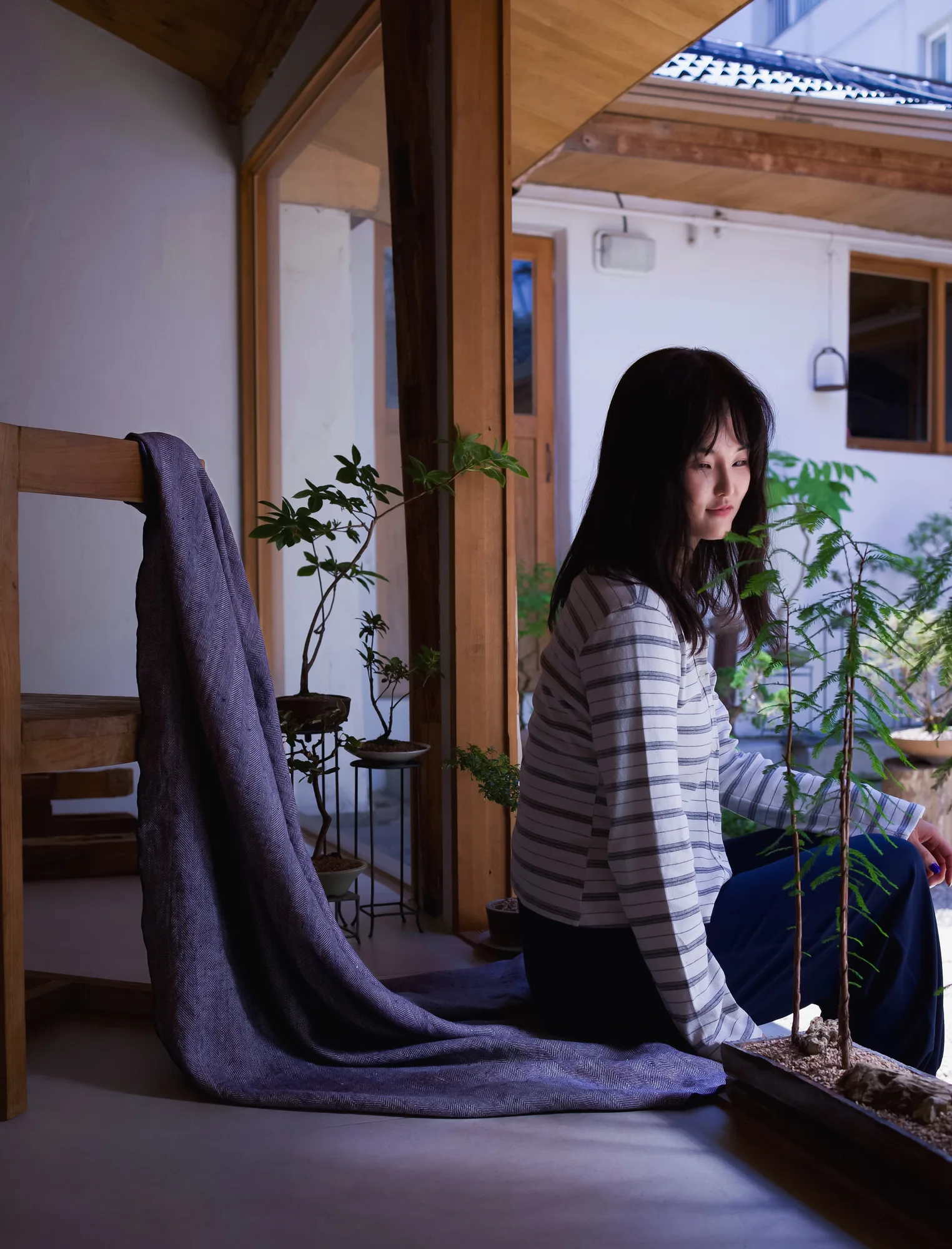 SOOM Meditation Blanket-Harringbone light 8