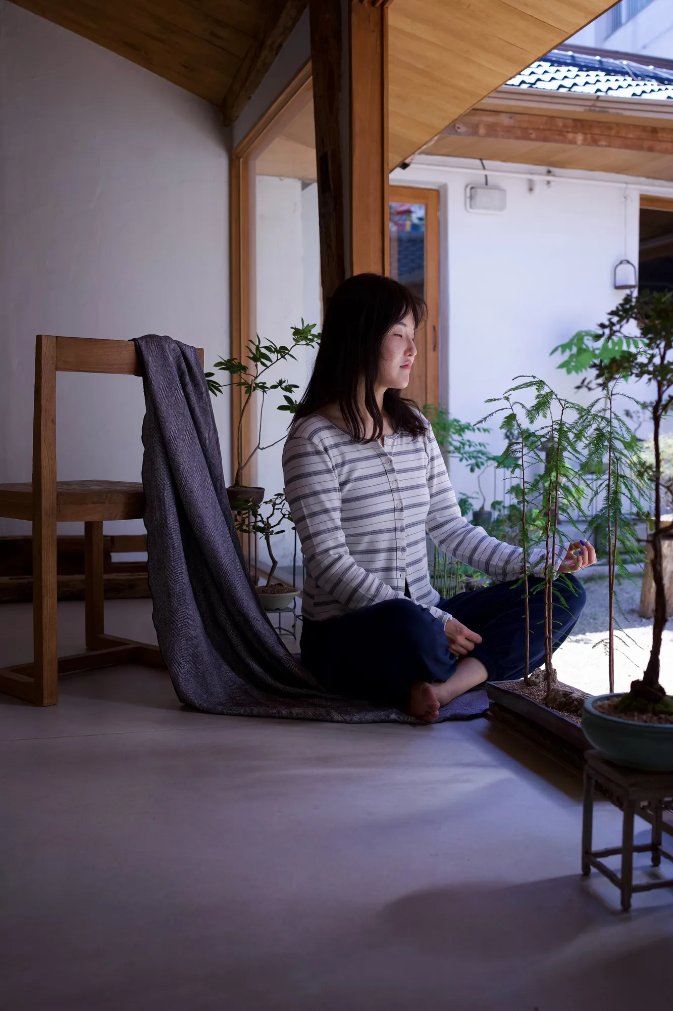 SOOM Meditation Blanket-Harringbone Warm 7